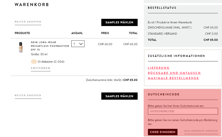 wie wird ein Bobbi Brown Gutscheincode eingeloest