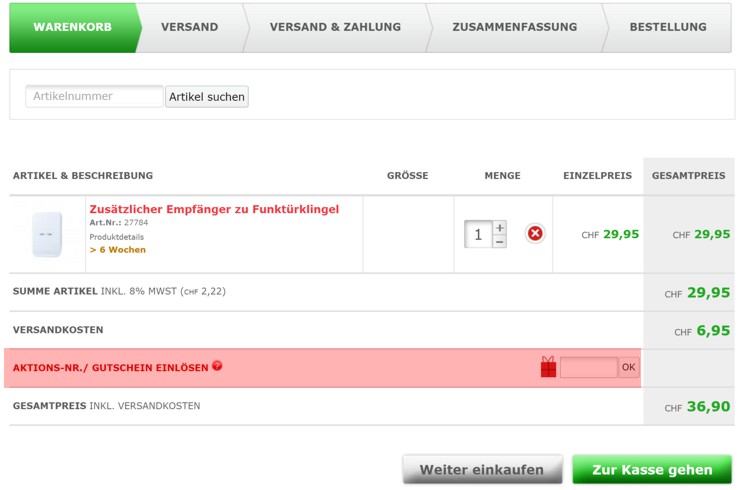 wo muss ein eurotops.ch Gutscheincode eingeloest werden