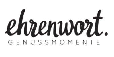 Logo ehrenwort. Genussmomente