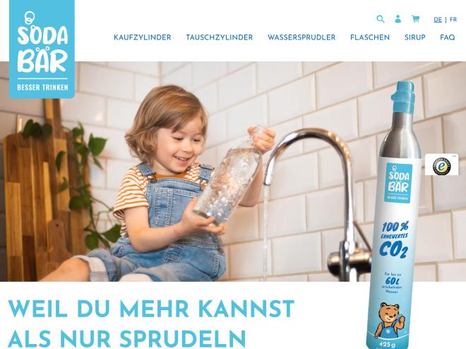 Screenshot des Shops