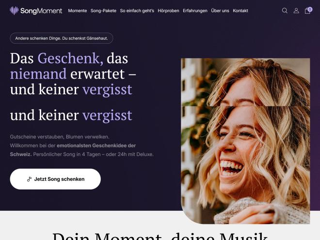 Screenshot des Shops